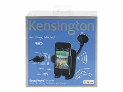 Kensington Sound Amplifying Cradle Car Charger